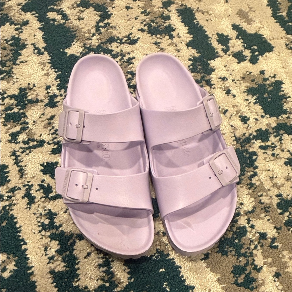 Purple Birkenstocks